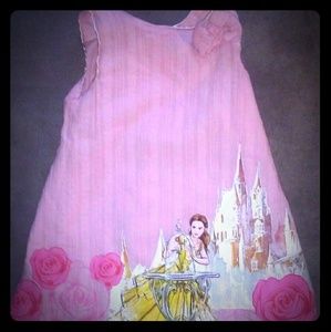 Beauty and the beast toddler dress